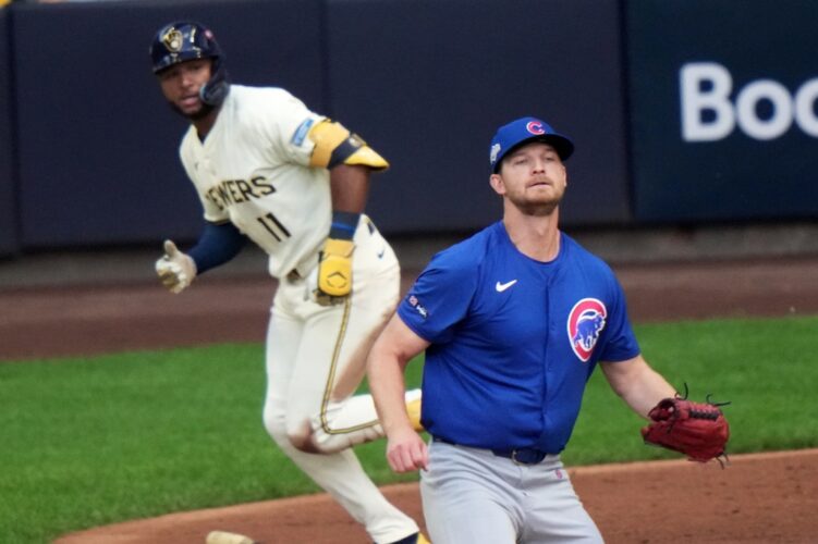 Fast start propels Brewers to 9-3 victory over Cubs in NLDS opener